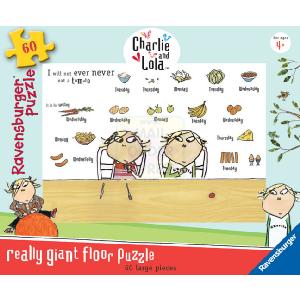 Charlie and Lola 60 Piece Giant Floor Puzzle