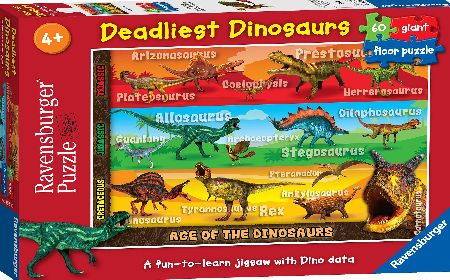 Deadliest Dinosaurs Giant 60pc