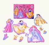 Ravensburger Disney Princess - 4 Shaped Jigsaws