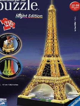 Eiffel Tower Night Edition 3D