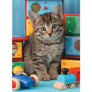Ravensburger Kitten In The Playroom 500 Piece Jigsaw Puzzle