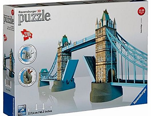 London Tower Bridge Building 3d Puzzle (216 Pieces)