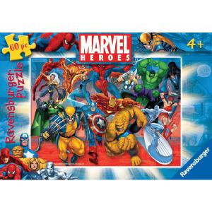 Marvel Heroes 60 Piece Jigsaw Puzzle
