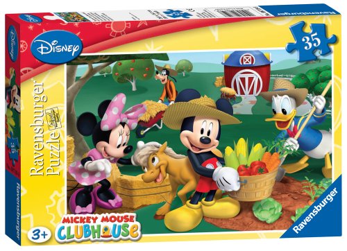 Ravensburger Mickey Mouse Club House Puzzle, 35 Piece, 3 