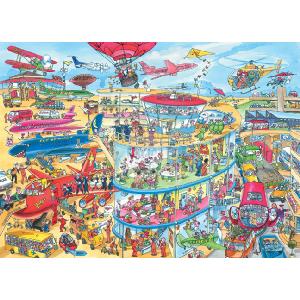Mirror Image Airport 1000 Piece Jigsaw Puzzle