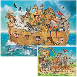 Ravensburger Noah s Ark 2 x 20 Piece Jigsaw Puzzles