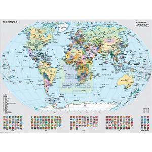 Ravensburger Political World Map 1000 Piece Jigsaw Puzzle