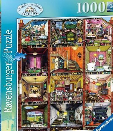 higgledy piggledy house puzzle (1000 pieces)