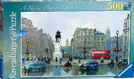 Rainy Day in London 500pc Puzzle