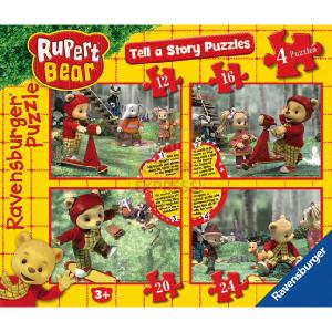 Rupert Bear 4 in a Box Jigsaw Puzzles