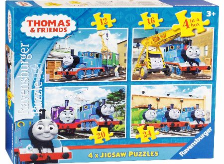 Thomas  Friends 4 In A Box Puzzle