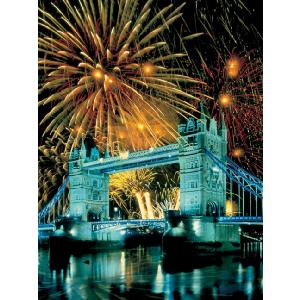 Ravensburger Tower Bridge Fireworks 1000 Piece Jigsaw Puzzle