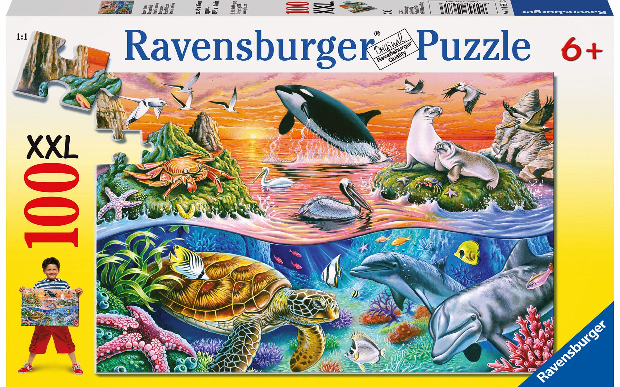 Underwater 100 Piece Jigsaw Puzzle - XXL