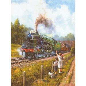 Ravensburger Watching The Trains 500 Piece Jigsaw Puzzle