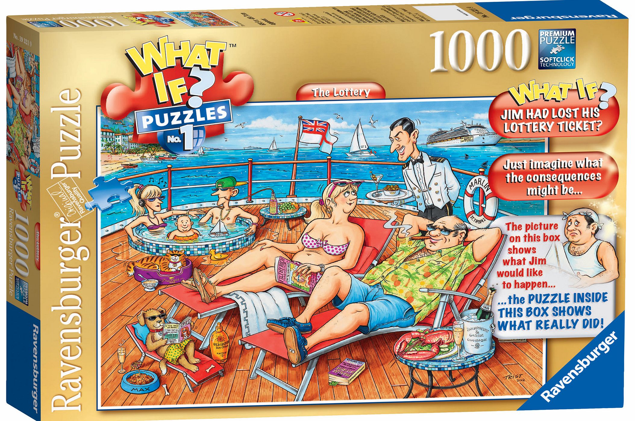 Ravensburger What If? The Lost Lottery Ticket 1000 Piece