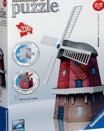 Ravensburger Windmill 3D Puzzle (216 Pieces)