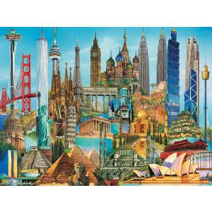 World Famous Buildings 3000 Piece Jigsaw Puzzle
