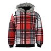 Raw Blue Plaid reversible Jackets (Red)