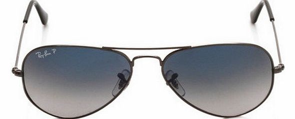 Ray-Ban 3025 004/78 Silver 3025 Aviator Aviator Sunglasses Polarised Size 58mm