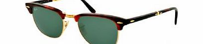 Ray-ban Folding Clubmaster Sunglasses Rb2176 990