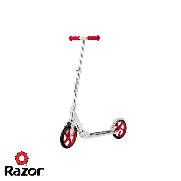 Razor A5 Lux Kick Scooter - Red