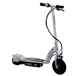 E300 Silver Electric Scooter