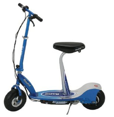 E300S Seated Electric Scooter - Silver