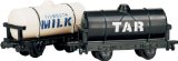 Rc2 Die-Cast Thomas the Tank Engine and Friends: Tar and Milk Wagons