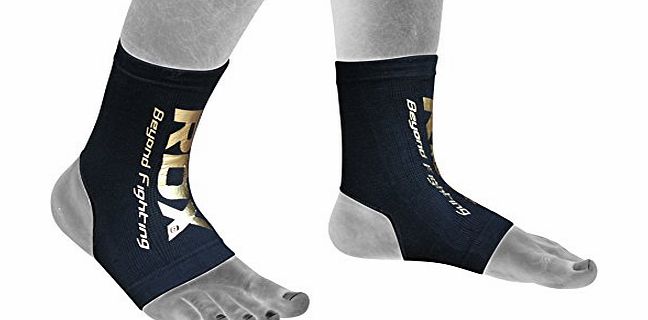 RDX Authentic RDX Ankle Foot Support Anklet Pad MMA Brace Guard , Large