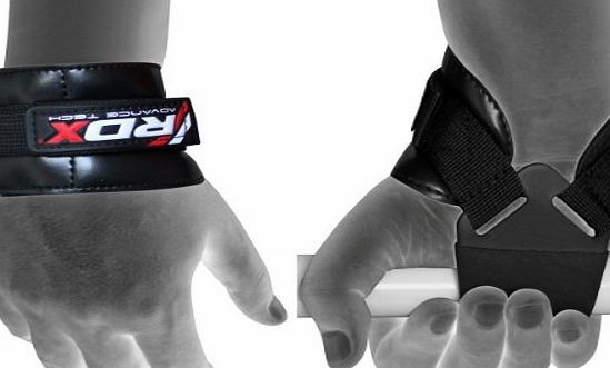 RDX Authentic RDX Weight Lifting Reverse Grips Training Gym Straps Gloves Wrist Support Bar Workout PR