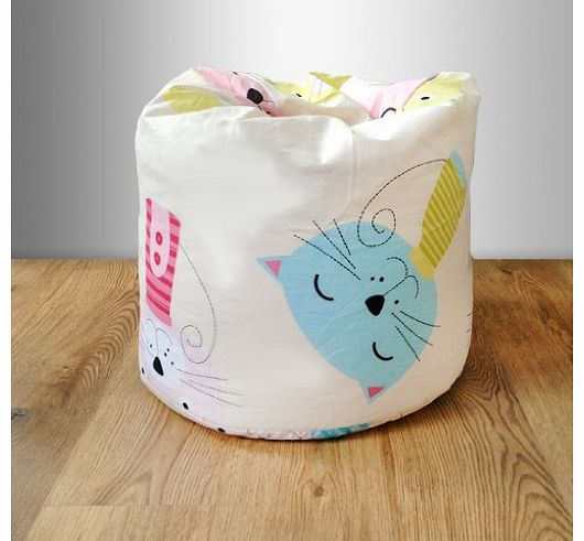 Ready Steady Bed Childrens Filled Bean Bag Cat Nap
