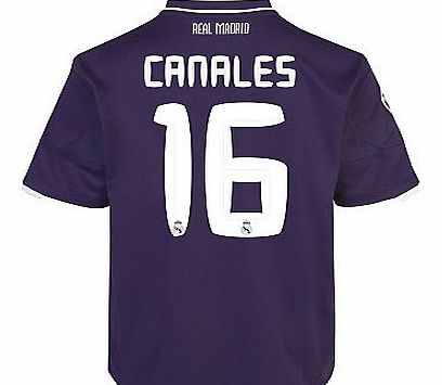 Real Madrid 3rd Shirt Adidas 2010-11 Real Madrid 3rd Shirt (Canales 16)