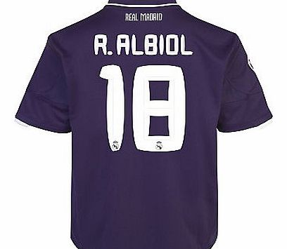 Adidas 2010-11 Real Madrid 3rd Shirt (R. Albiol 18)
