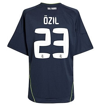 Real Madrid Adidas 2010-11 Real Madrid Away Shirt (Ozil 23)