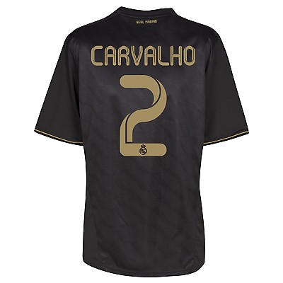 Real Madrid Adidas 2011-12 Real Madrid Away Shirt (Carvalho 2)