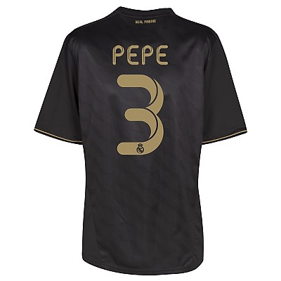 Adidas 2011-12 Real Madrid Away Shirt (Pepe 3)