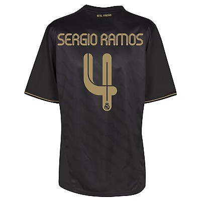 Adidas 2011-12 Real Madrid Away Shirt (Sergio Ramos 4)