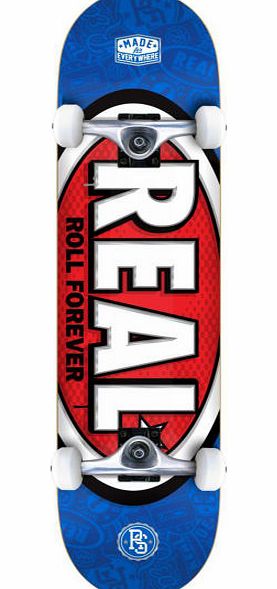 Real Oval Tones Complete Skateboard - 7.3 inch
