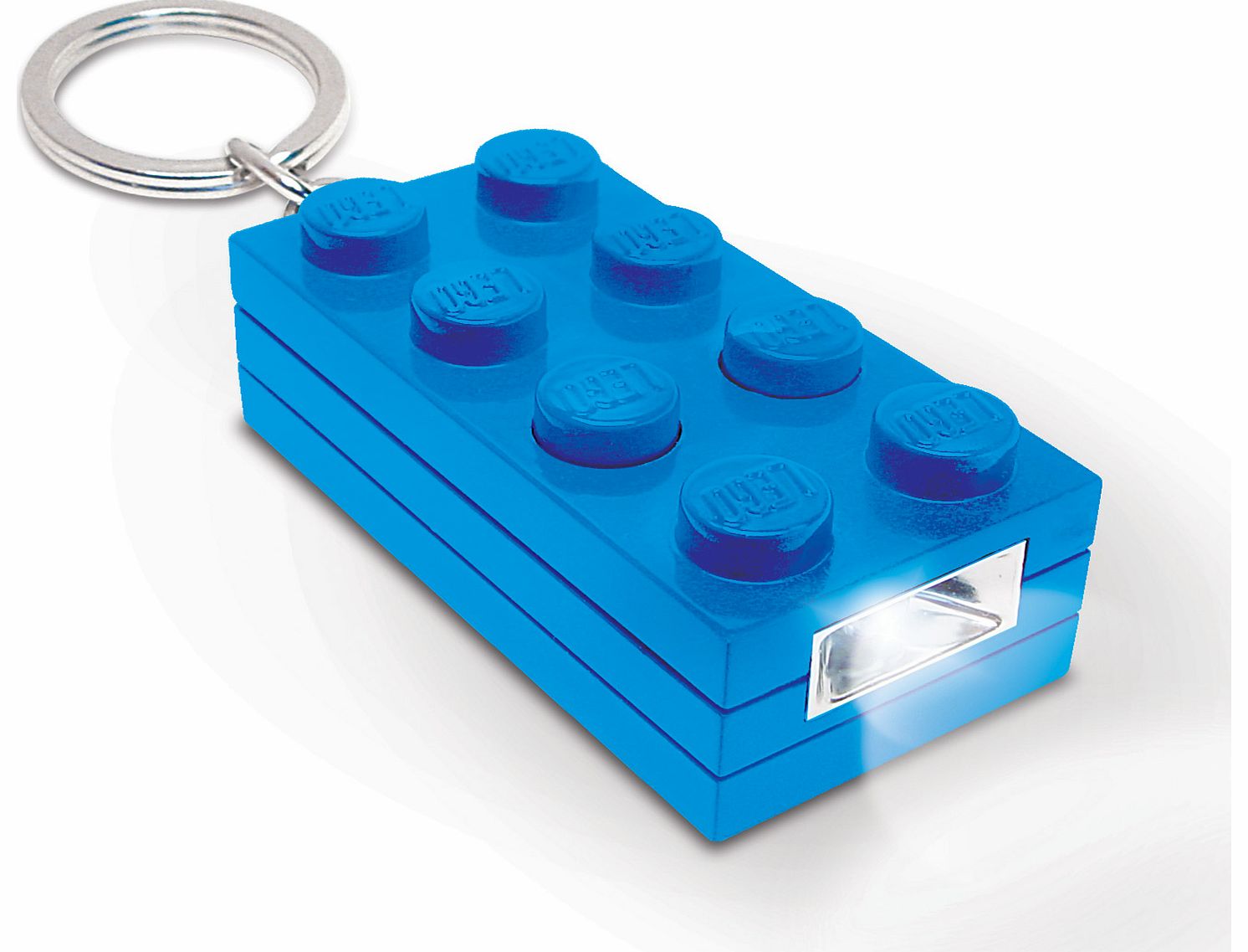 LEGO 2 x 4 Brick Keylight - Blue