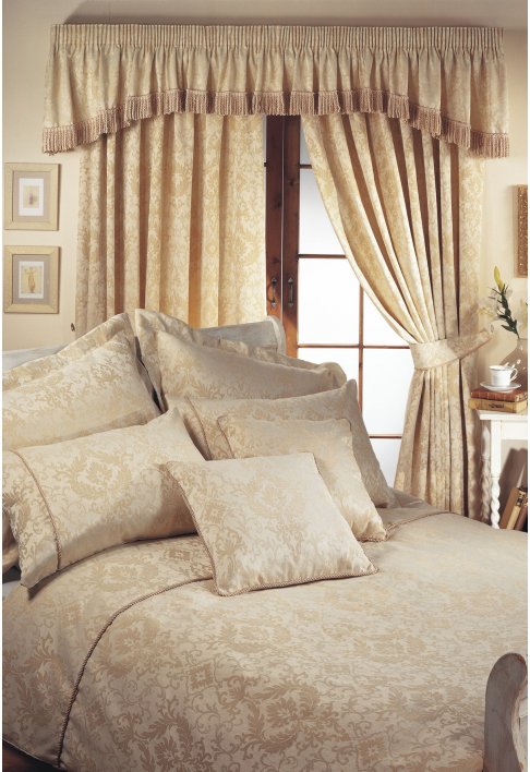 Florence Natural Lined Curtains
