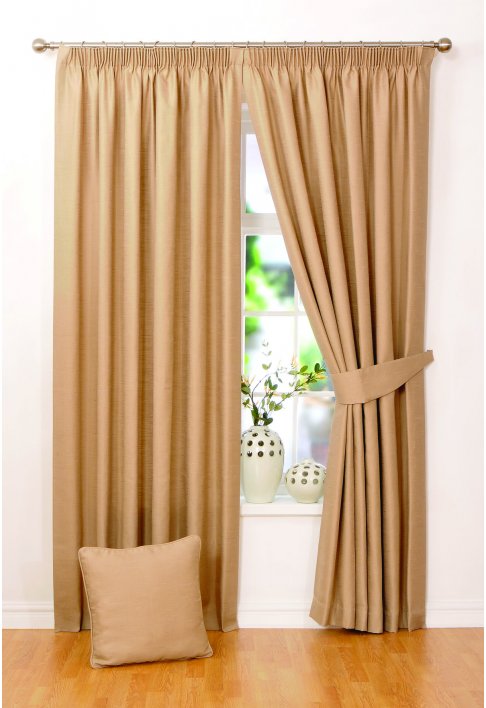 Rectella Peru Linen Lined Curtains