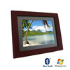 Red 10 Inch Pictorea Pro Bluetooth MP4 Frame