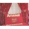 Red Arsenal Crested Curtains