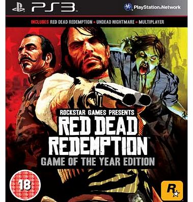 Red Dead Redemption Game of the Year PS3 Game
