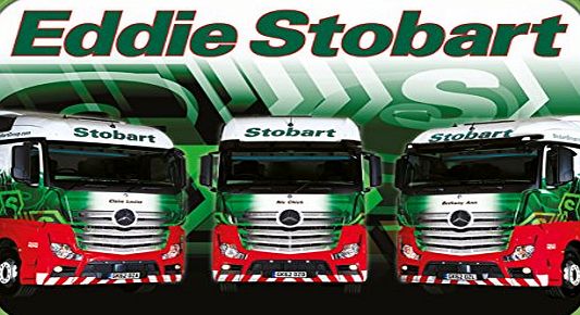 Red Hot Lemon ``Eddie Stobart Trio`` Keepsake Tin, 111 x 80 x 21 mm, Green
