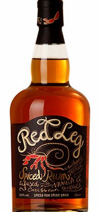 Red Leg Spiced Rum 70cl