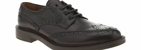 Black Mr Renton Brogue Shoes