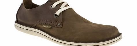 Dark Brown Mr Hamilton Plain Toe Shoes