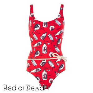 Red or Dead Swimsuits - Red or Dead Message In A