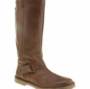 Red Or Dead Tan School Bell Boots